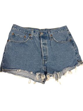 Levi's Vintage Cutoff Denim Shorts - Blue